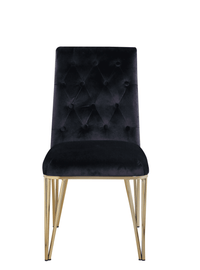 Iconic Home Callahan Velvet Dining Chair Set of 2 