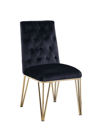 Iconic Home Callahan Velvet Dining Chair Set of 2 