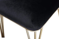Iconic Home Callahan Velvet Dining Chair Set of 2 