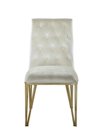 Iconic Home Callahan Velvet Dining Chair Set of 2 
