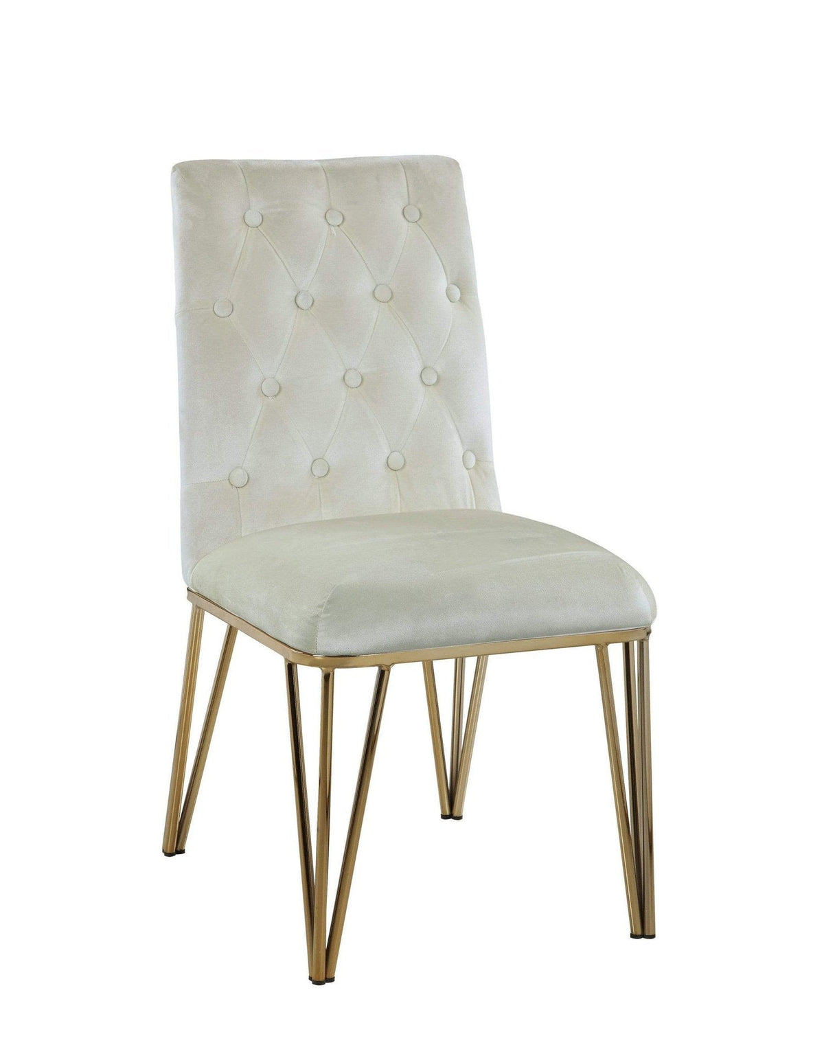 Iconic Home Callahan Velvet Dining Chair Set of 2 