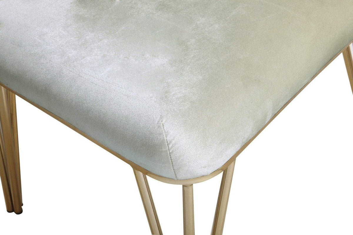 Iconic Home Callahan Velvet Dining Chair Set of 2 
