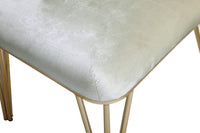 Iconic Home Callahan Velvet Dining Chair Set of 2 