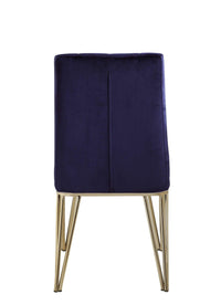 Iconic Home Callahan Velvet Dining Chair Set of 2 