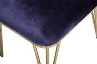 Iconic Home Callahan Velvet Dining Chair Set of 2 