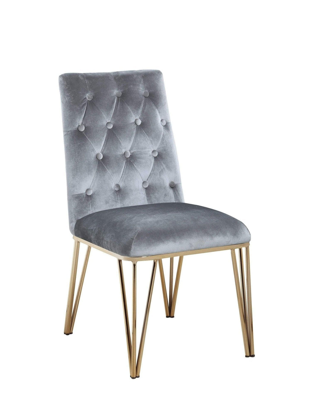 Iconic Home Callahan Velvet Dining Chair Set of 2 