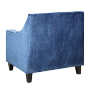 Iconic Home Camren Velvet Accent Chair 