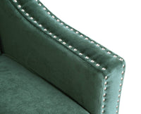 Iconic Home Camren Velvet Sofa 