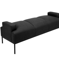 Iconic Home Carmel Faux Leather Bench 