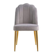 Iconic Home Chelsea Velvet Side Dining Chair Set of 2 