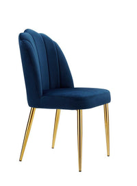 Iconic Home Chelsea Velvet Side Dining Chair Set of 2 