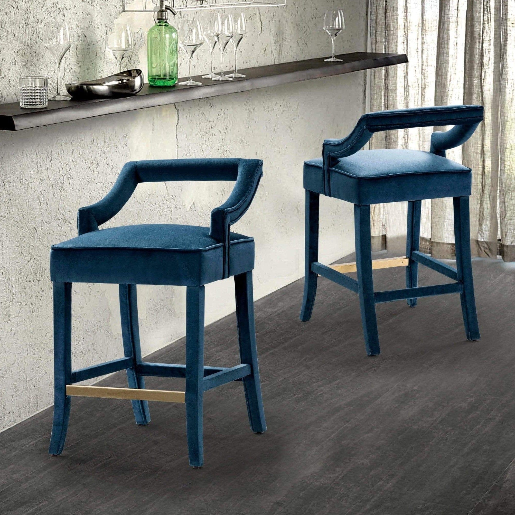 Half back hotsell swivel bar stools