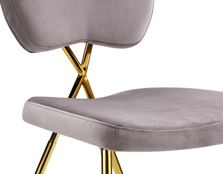Iconic Home Chrissy Velvet Side Dining Chair Set of 2 