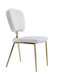 Iconic Home Chrissy Velvet Side Dining Chair Set of 2 