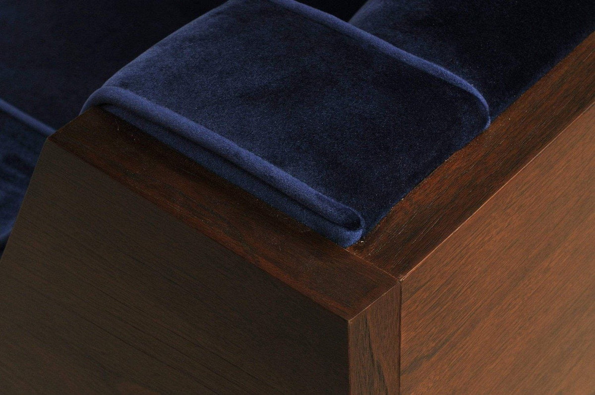 Iconic Home Clark Button Tufted Velvet Club Chair 