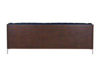 Iconic Home Clark Velvet Sofa 