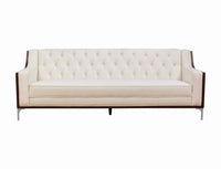 Iconic Home Clark Velvet Sofa 