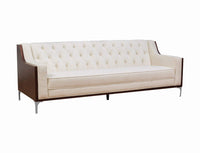 Iconic Home Clark Velvet Sofa 
