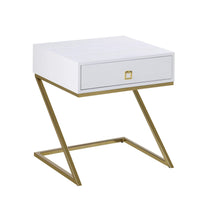 Iconic Home Cordoba End Side Table | Nightstand 