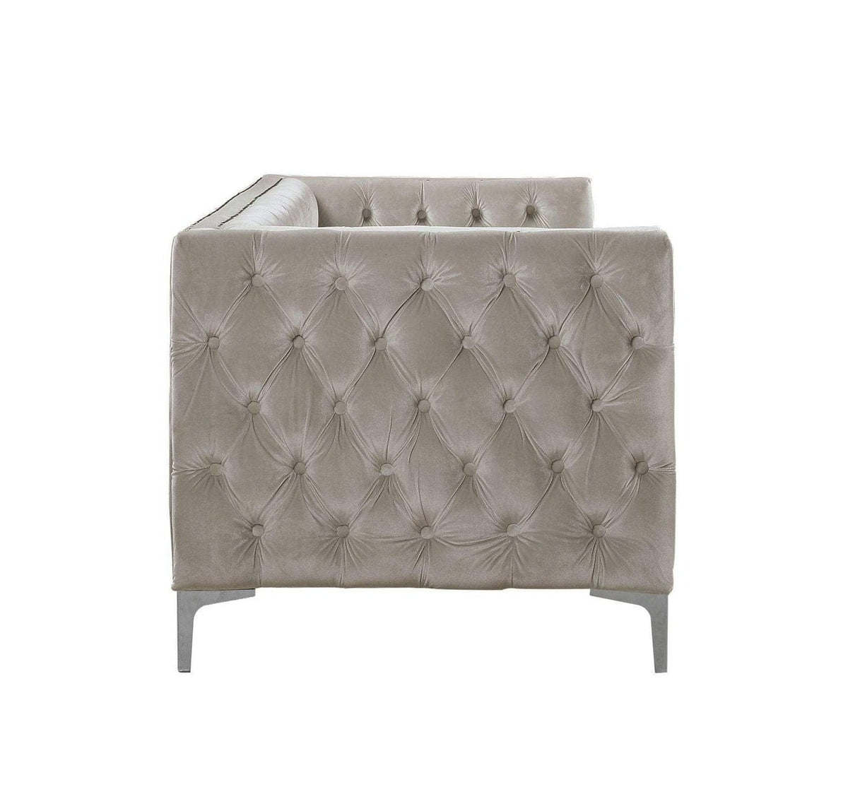 Iconic Home Da Vinci Velvet Sofa 