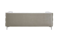 Iconic Home Da Vinci Velvet Sofa 