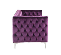 Iconic Home Da Vinci Velvet Sofa 