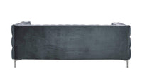 Iconic Home Da Vinci Velvet Sofa 
