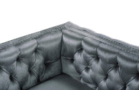 Iconic Home Da Vinci Velvet Sofa 