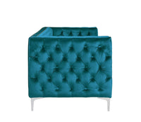 Iconic Home Da Vinci Velvet Sofa 