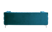 Iconic Home Da Vinci Velvet Sofa 