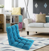 Iconic Home Daphene Adjustable Ergonomic Floor Chair Teal