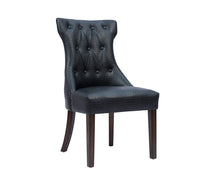 Iconic Home Dickens Faux Leather Dining Chair Set of 2 