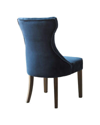 Iconic Home Dickens Tufted Velvet Dining Chair Set of 2 