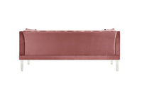 Iconic Home Elsa Tufted Velvet Sofa 
