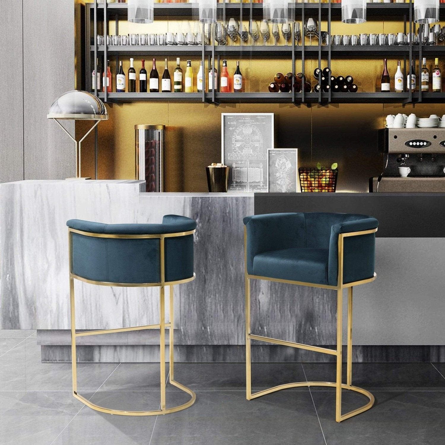 Cheap velvet bar stools cheap