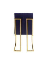 Iconic Home Liam Velvet Side Dining Chair Set of 2 