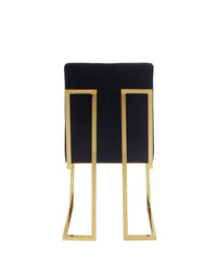 Iconic Home Liam Velvet Side Dining Chair Set of 2 