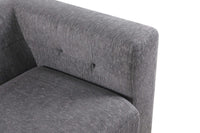 Iconic Home Limoges Plush Chenille Upholstered Sofa 