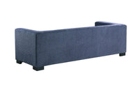 Iconic Home Limoges Plush Chenille Upholstered Sofa 