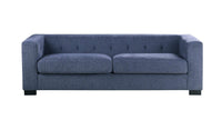 Iconic Home Limoges Plush Chenille Upholstered Sofa 