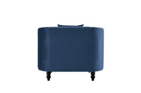 Iconic Home Meredith Tufted Velvet Club Chair 