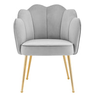 Iconic Home Mia Rose Velvet Dining Chair 