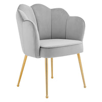 Iconic Home Mia Rose Velvet Dining Chair 