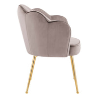 Iconic Home Mia Rose Velvet Dining Chair 