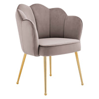 Iconic Home Mia Rose Velvet Dining Chair 