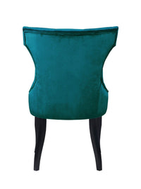 Iconic Home Naomi Tufted Velvet Dining Chair Set of 2 