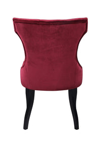 Iconic Home Naomi Tufted Velvet Dining Chair Set of 2 