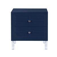 Iconic Home Naples Nightstand | End Side Table 