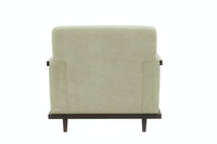 Iconic Home Norwell Herringbone Chenille Accent Club Chair 