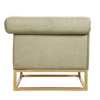 Iconic Home Palmira Button Tufted Club Chair 